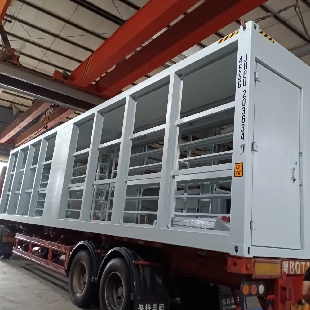 ACT Bitcoin Mining Container 1350KW Air Cooling With 210 Rack Space Low PUE  Container Data Center PUE<1.1