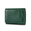 Dark green-full top layer cowhide inside and outside