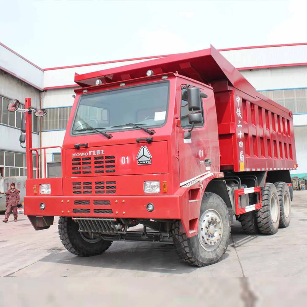 High Quality Sinotruk Mining Articulated Dump Trucks 6*4 50Tons Loading 10Wheeler Howo Underground Mining Trucks For Sale factory