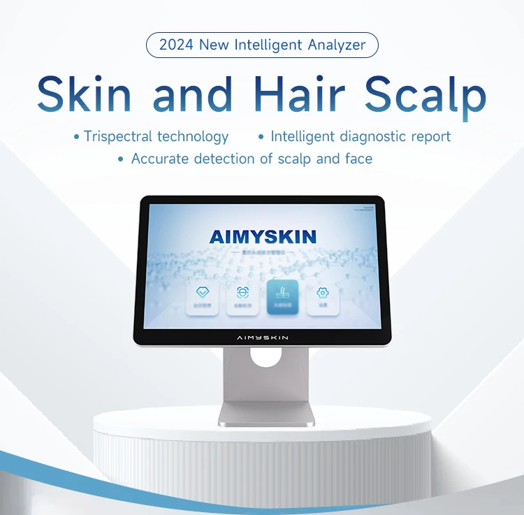 Portable Uv Light Hair Analysis Device Facial Care Skin Detector Face