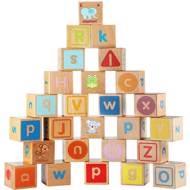 alphabet learning blocks