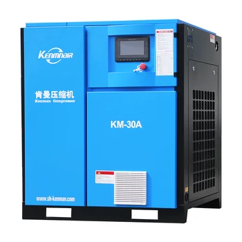 High efficient 22kw 30hp screw air compressor for general industrials