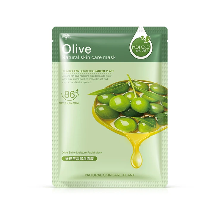 Фруктовая маска для лица уход за кожей Органическая листовая форма и использование увлажняющая