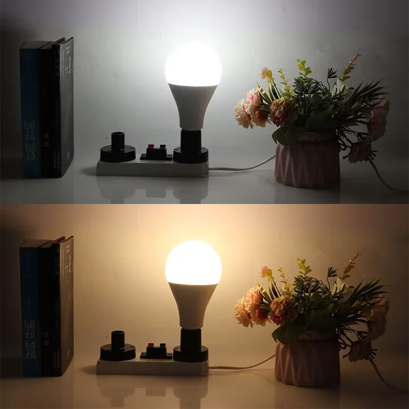 E27 DC12V LED Light Bulb 3000K 4000K 6000K Aluminum Plastic for Coal Mine Underground Fishing Boat Other Applications 85V DC12V-