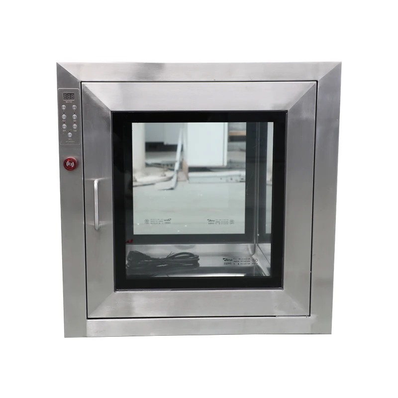 Class 100 Stainless Steel Clean Room Use Static Pass Box