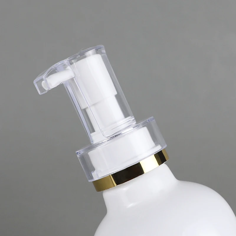 High End 28mm Shampoo Lotion Bottle Pumps Custom Pp Acrylic Cosmetic