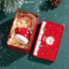 Christmas Hat With Red Iron Box
