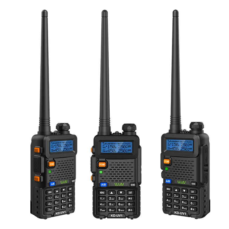WLN Walkie Talkie KD-UV1 China Llwybr Newydd Ar Ddatganoledig Llawer o Ddyfodol Radyo Llaw Sgwrs 5w Dwy Band Walkie Talkie