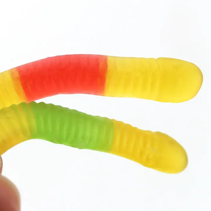 worm gummy candy