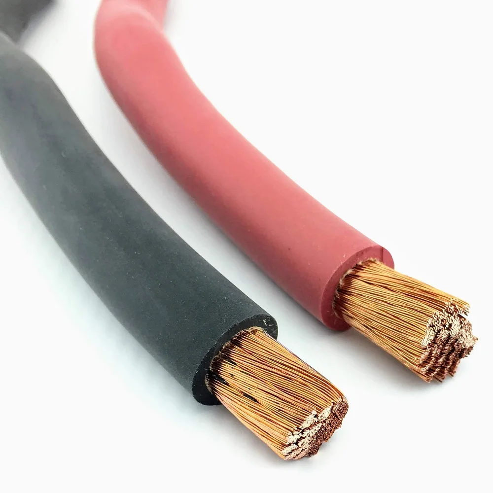 2021 New Product 10mm 30mm 70mm welding cable 16mm2 25mm2 50mm2 70mm2 flexible copper welding cable - ANKUX.COM