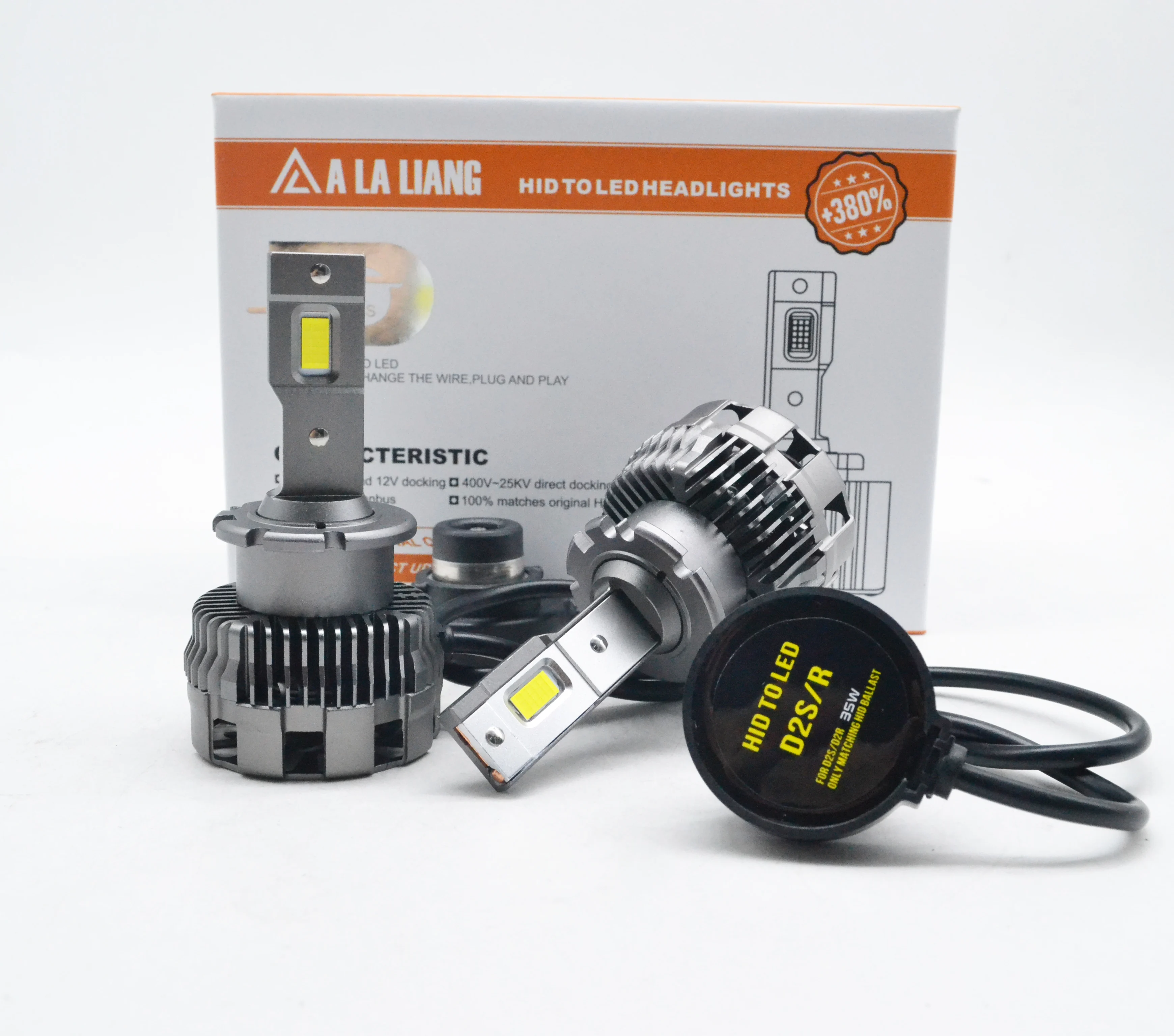 Non-Destructive Installation Error Free Canbus D2s D2r LED Headlight Bulb -  China Auto Lamps, Auto Lights