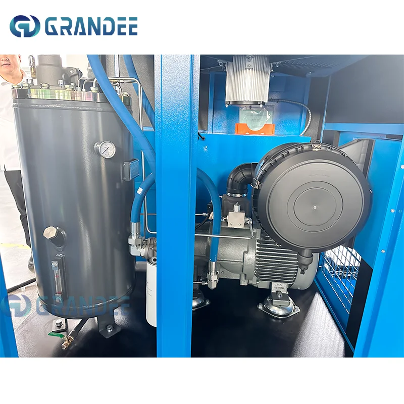 product integrated screw booster unit supercharger low voltage screw with fixed piston pvc lubrication core components pump and motor-6
