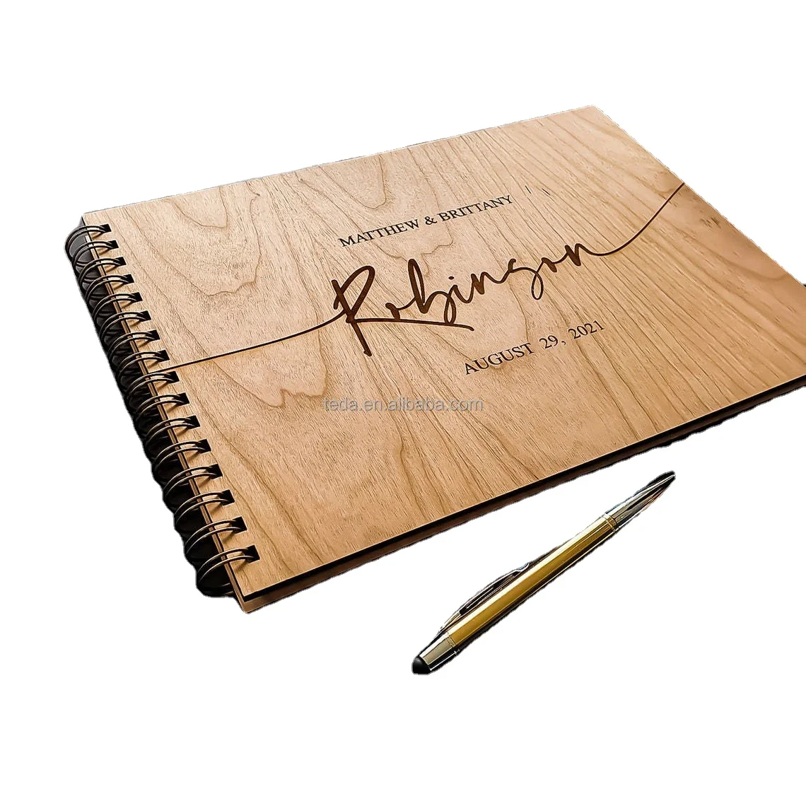 Personalized Wedding Photo Album Anniversary Gift Love Anniversary Gift