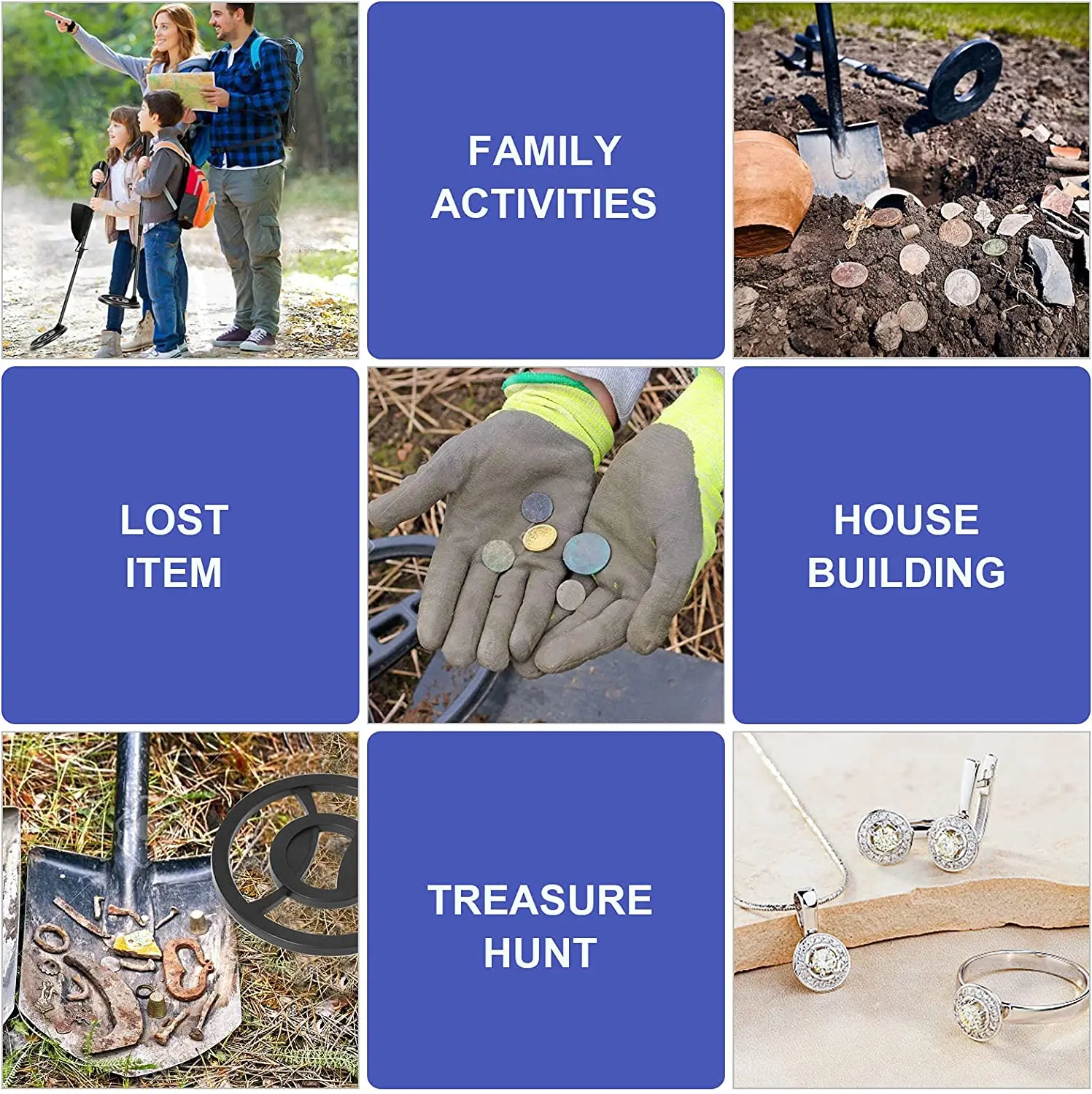 Md3040 Metal Detector With Lcd Screen High Sensitivity Underground Gold