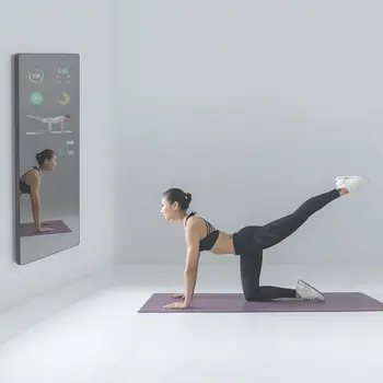 スマートマジックミラーフィットネスミラーバーチャル