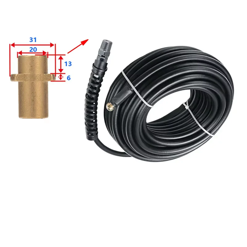 Водопроводная труба высокого давления для мойки автомобиля гибкий гидравлический резиновый шланг водопроводные трубы автомойки