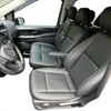 Funda de cuero para asiento doble de copiloto.