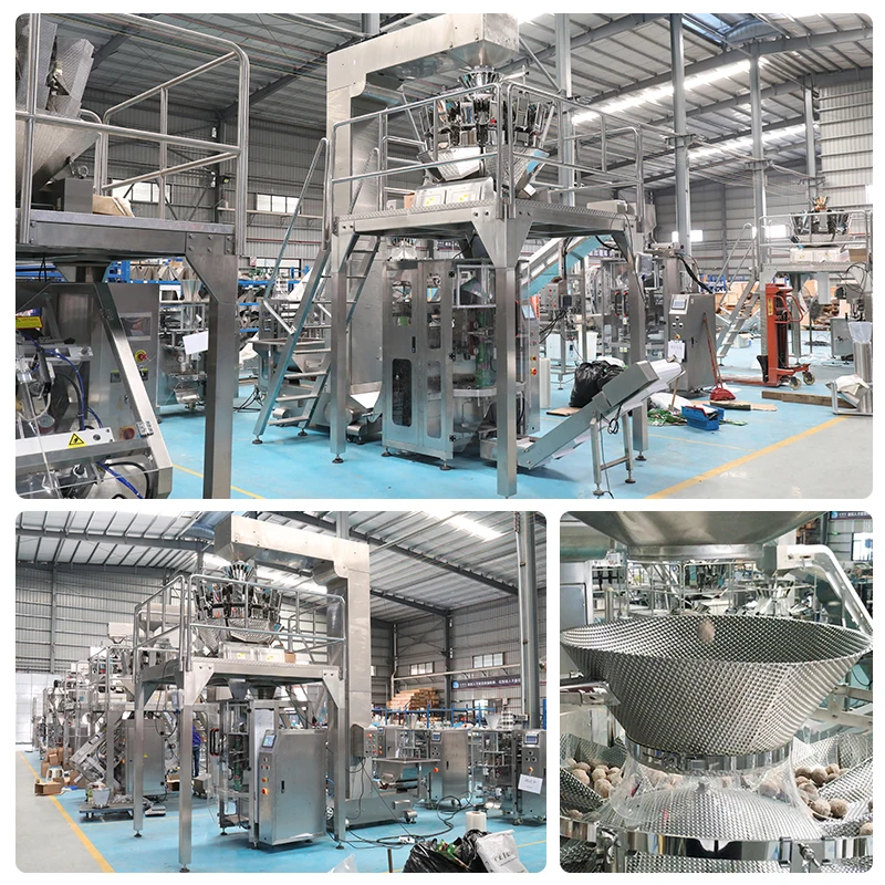 Automatic Multi Function Bag Pack Weighing Cow Manure Organic Nutrient Fertilizer Soil Packing Machinery