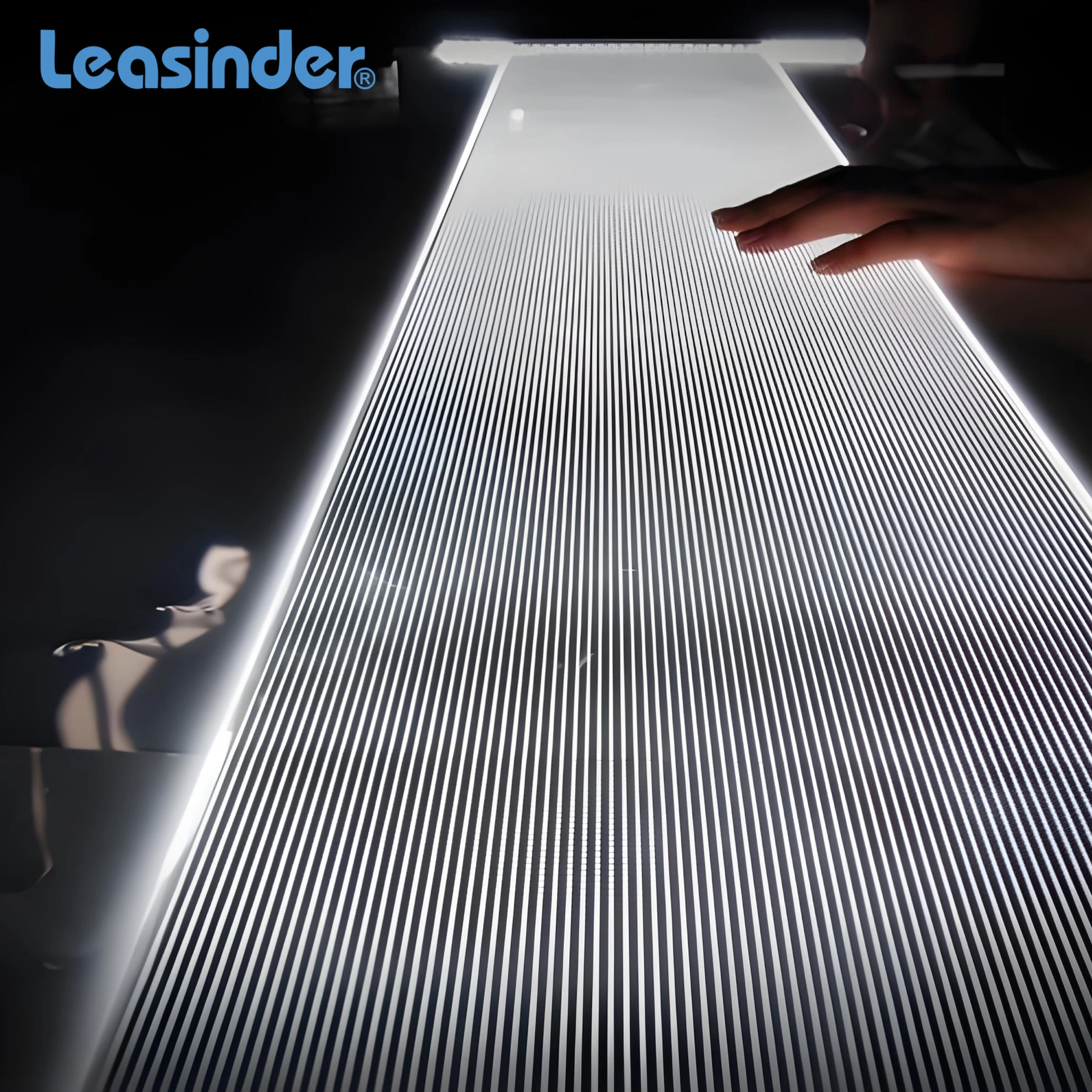 High Transparency and Brightness PS LGP Sheet for Light Box and Outdoor Decoration Custom Cutting Processed