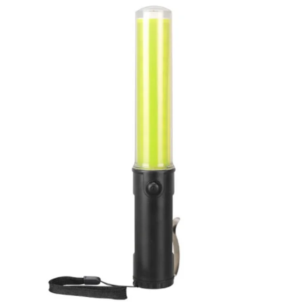 Недорогие перезаряжаемые 260 мм 300 540 безопасные командные палочки для дорожного движения светодиодная дубинка с