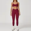 2043 Bra &amp; 2030 Pants - Cherry Red