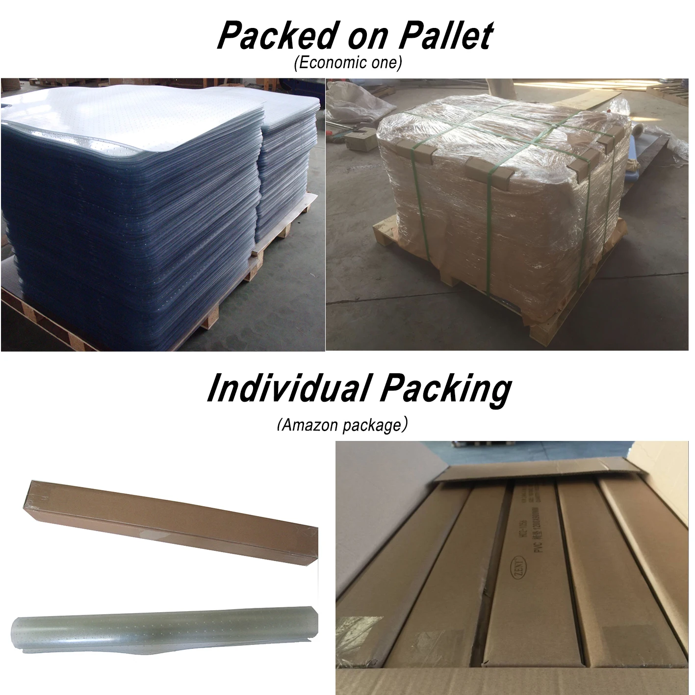 Transparent Clear Pvc Floor Protector Office Chair Mat For Home Office