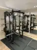 Acero negro / al carbono (pila de pesas de 120 kg * 2)