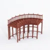 The height of the curved viaduct is 7.5*12*5.5CM