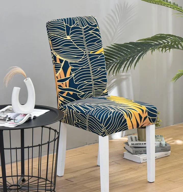 Новинка, эластичные чехлы на стулья из молочного шелка Sunny Textile