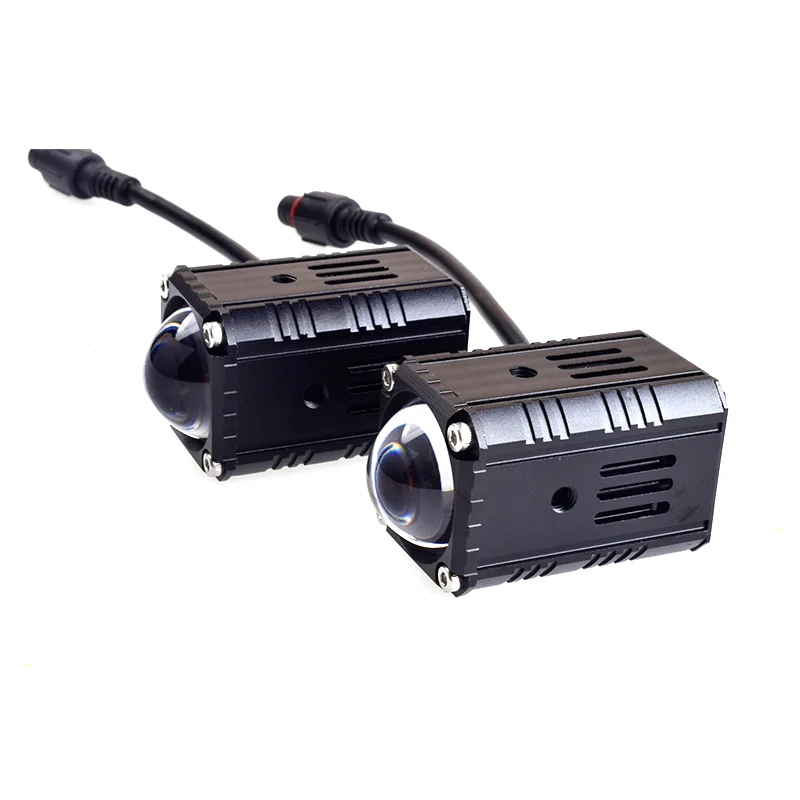 Senlo X1 Plus Motorcycle Lighting System Accessories Led Auxiliary Light h with Igh Low Beam Dual Color Mini Driving Light