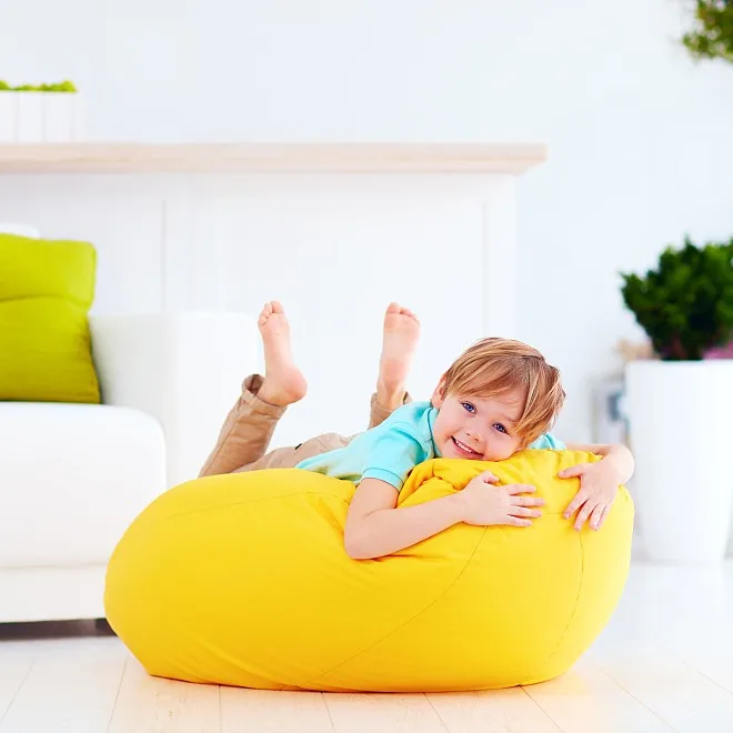 Cute Bean Bag Chair for Children Wholesale Indoor Mini Size  Kids Bean Bag
