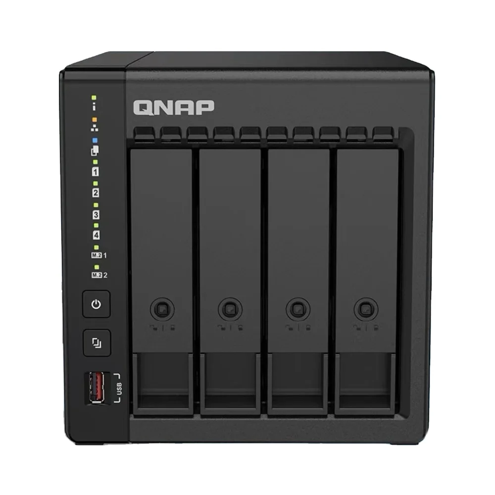 Nas Server Interface QNAP TS-464C2 4-Bay NAS Storage Server with USB Interface
