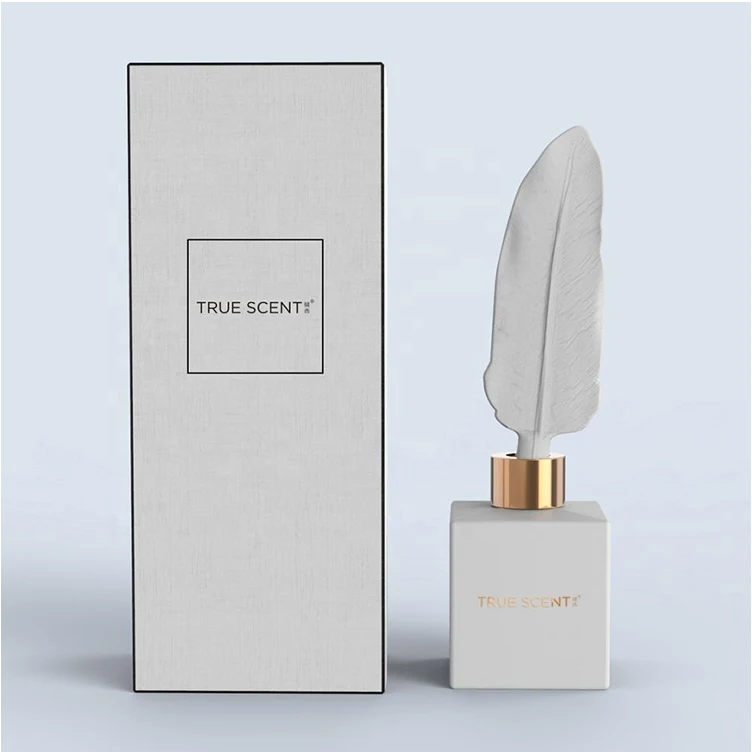 50ml 100ml 150ml 200ml 500ml Square Reed Diffuser Glass Bottle Reed