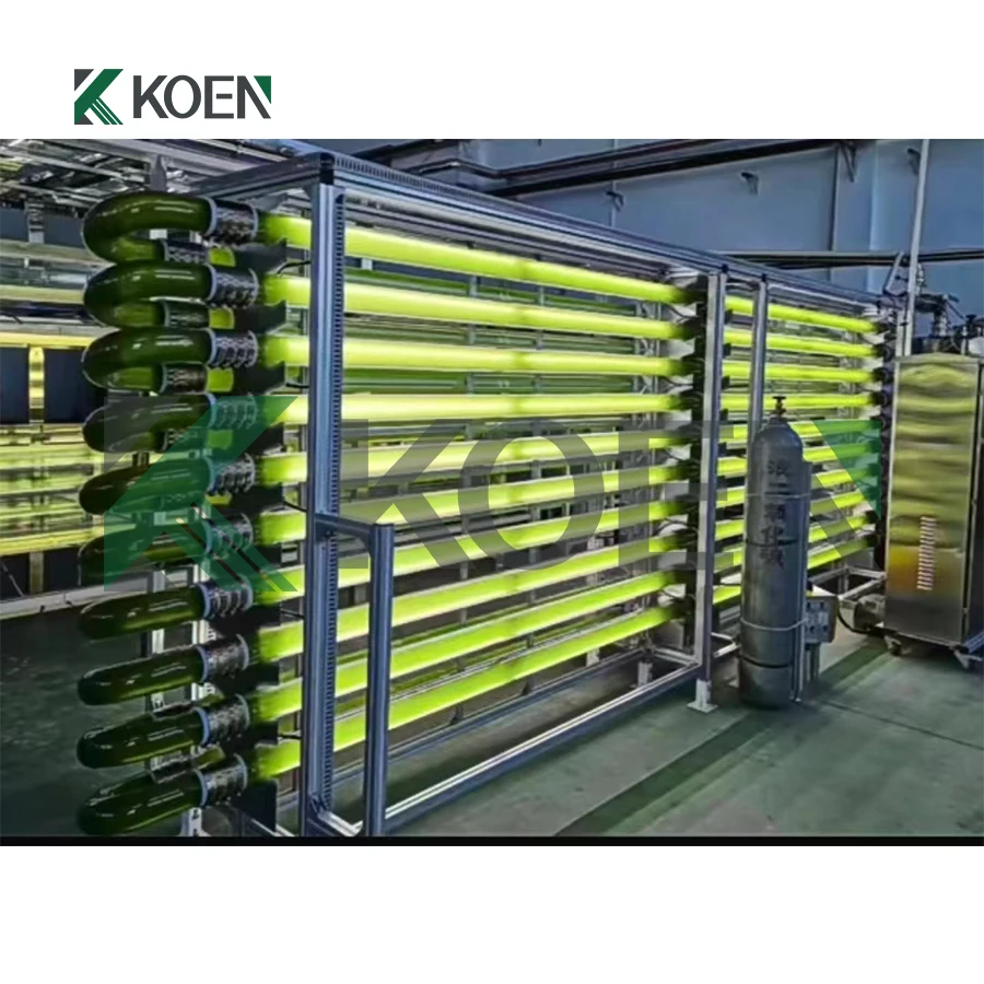 Automatic Micro Algae Cultivation Photobioreactor by KOEN