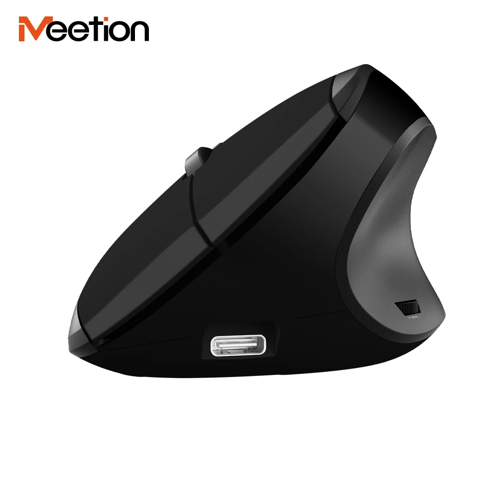 MeeTion R390 Cheap Amazon Comfort Big Hands Battery Rechargeable Ambidextrous Led Gaming Vertical Ergonomic Wireless Mouse