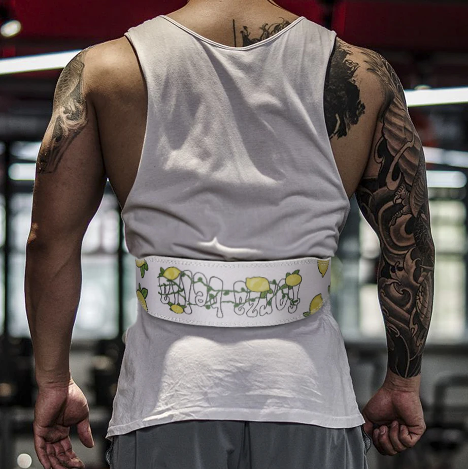 Customized Home Gym Fitness Belts For Weightlifting Exercise
