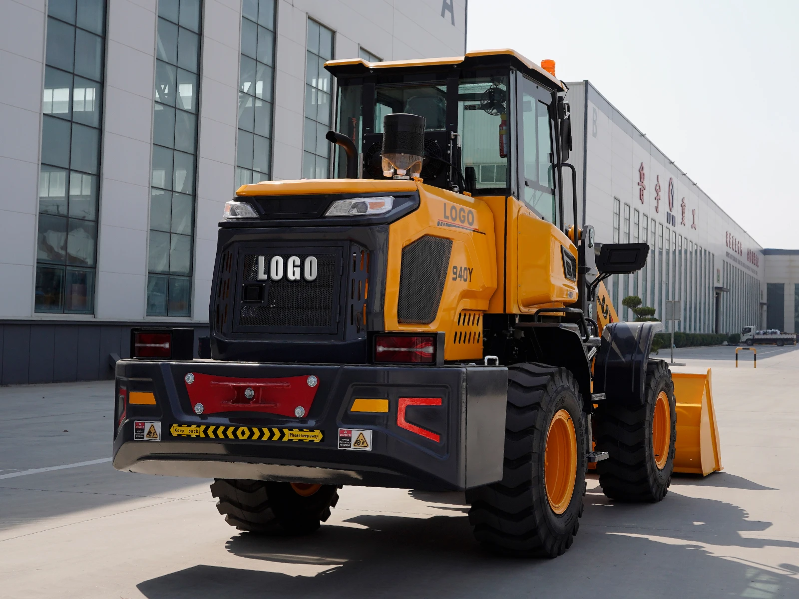 LUYU China Brand New Wheel Loader High Efficiency Earth Moving ...