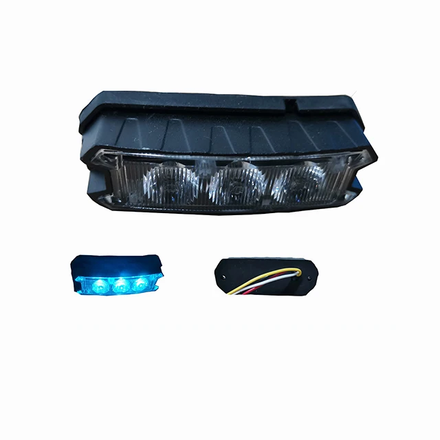 3W LED Warning Flashing Amber Led Warning Light