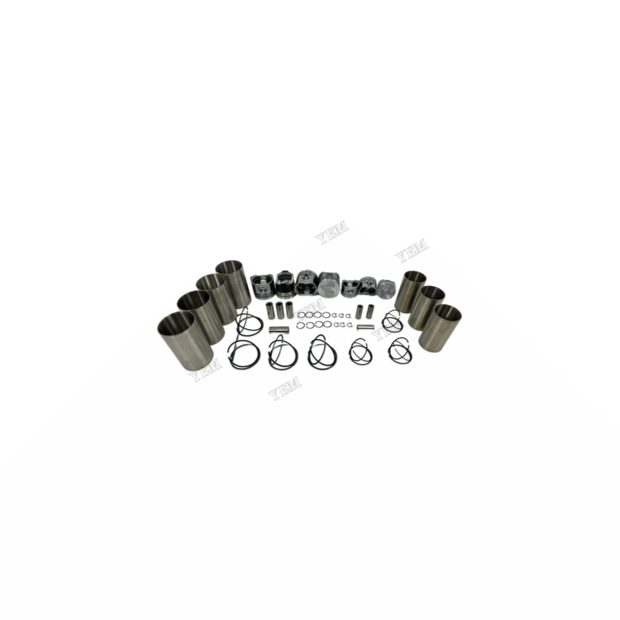 Engine Liner Kit With Piston Rings Liner for Kubota V2607 Engine Spare Parts
