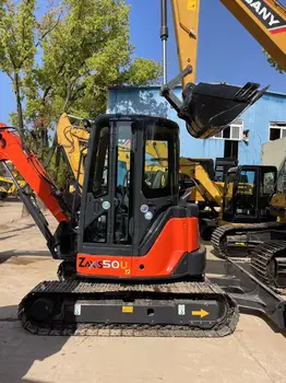 Used Hitachi Zx50u-2 Mini Excavator with Yanmar Engine