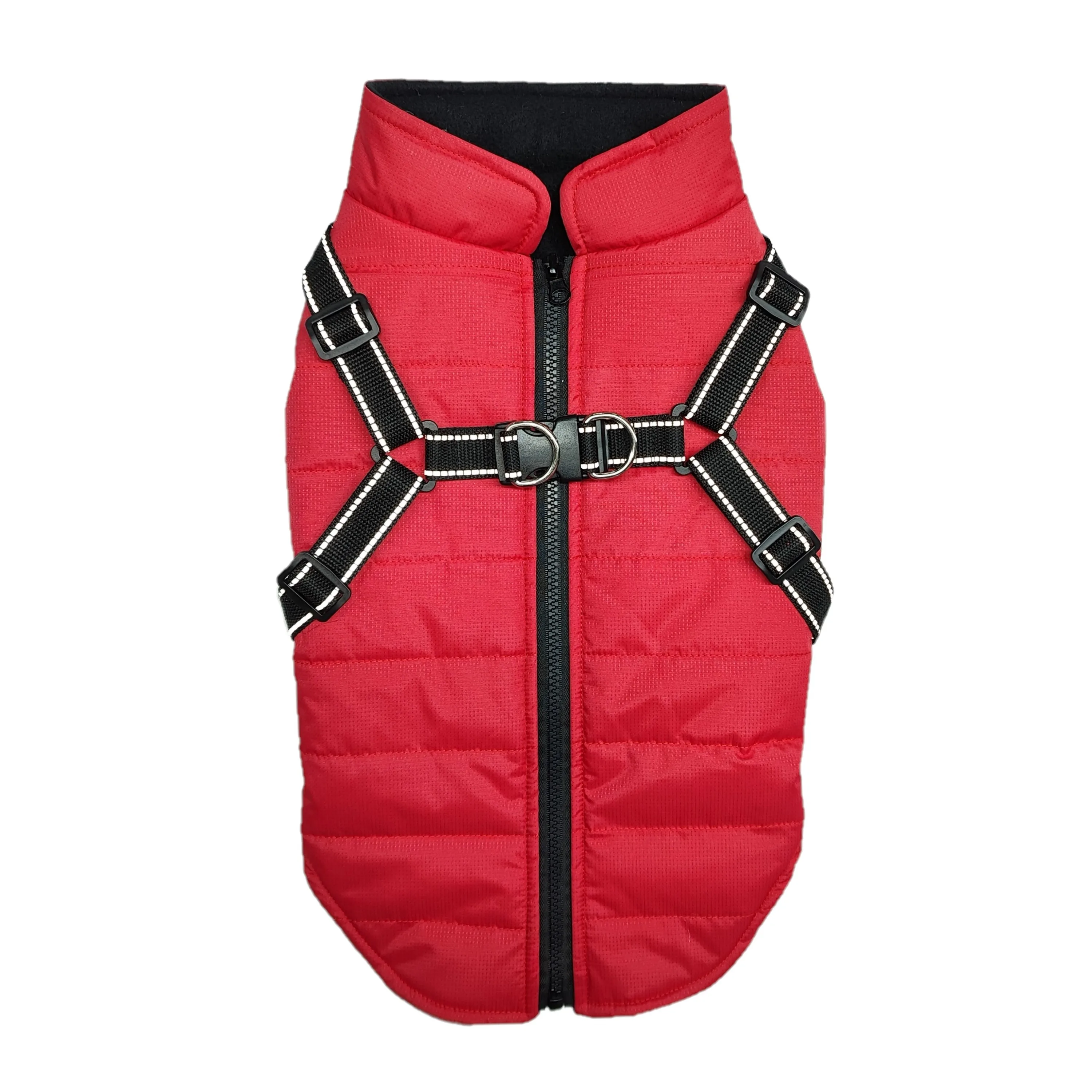 Bokhouse Pet Custom Clothes Winter Waterproof Reflective Zipper Dog