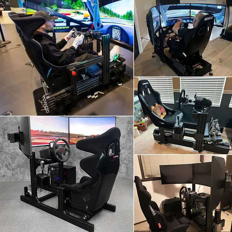 8040 12040 Sim Racing Rally Car Race Simulator for Virtual Racing Games  Wholesale EU Stock NL SC Simulator Car Racing Cockpit
