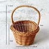 Brown D8 * H11cm Rattan