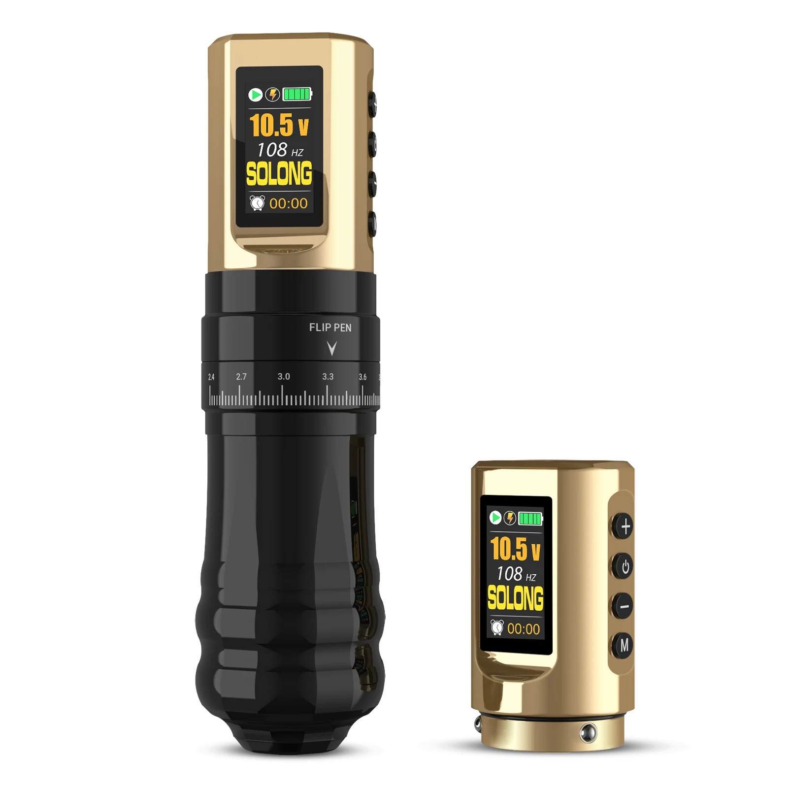 2026 Artist Best Partner Digital Display 2  Battery Portable Tattoo Machine Precision for Every Stroke Universal Machine