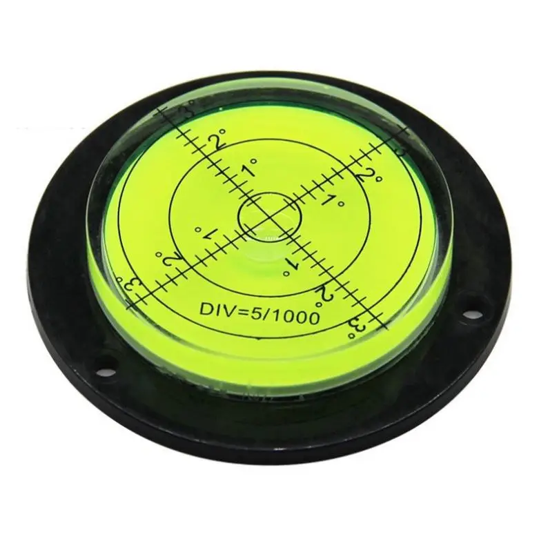 Best Selling Plastic Round Bubble Level Round Bubble Level With Holes