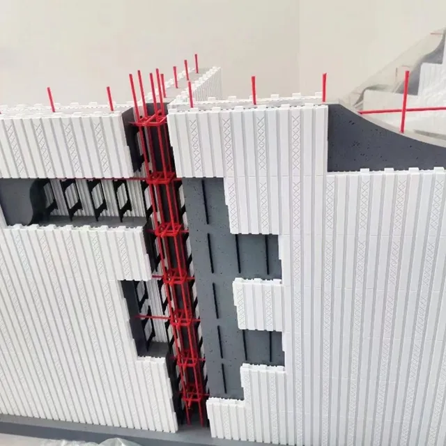 China Cheap ICF Blocks for Building Foam Block Insulated Concrete Forms Icf Bloque Energy-saving EPS Block Hot Sale High Quality
