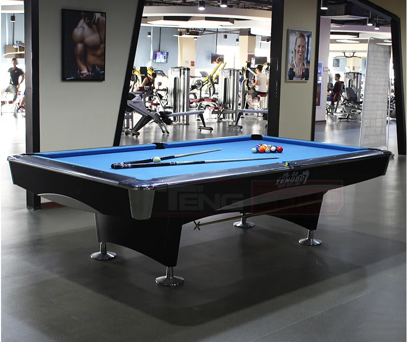 8ft 9ft Modern Pool Table Dimensions Import Material Billiard Table for Sale