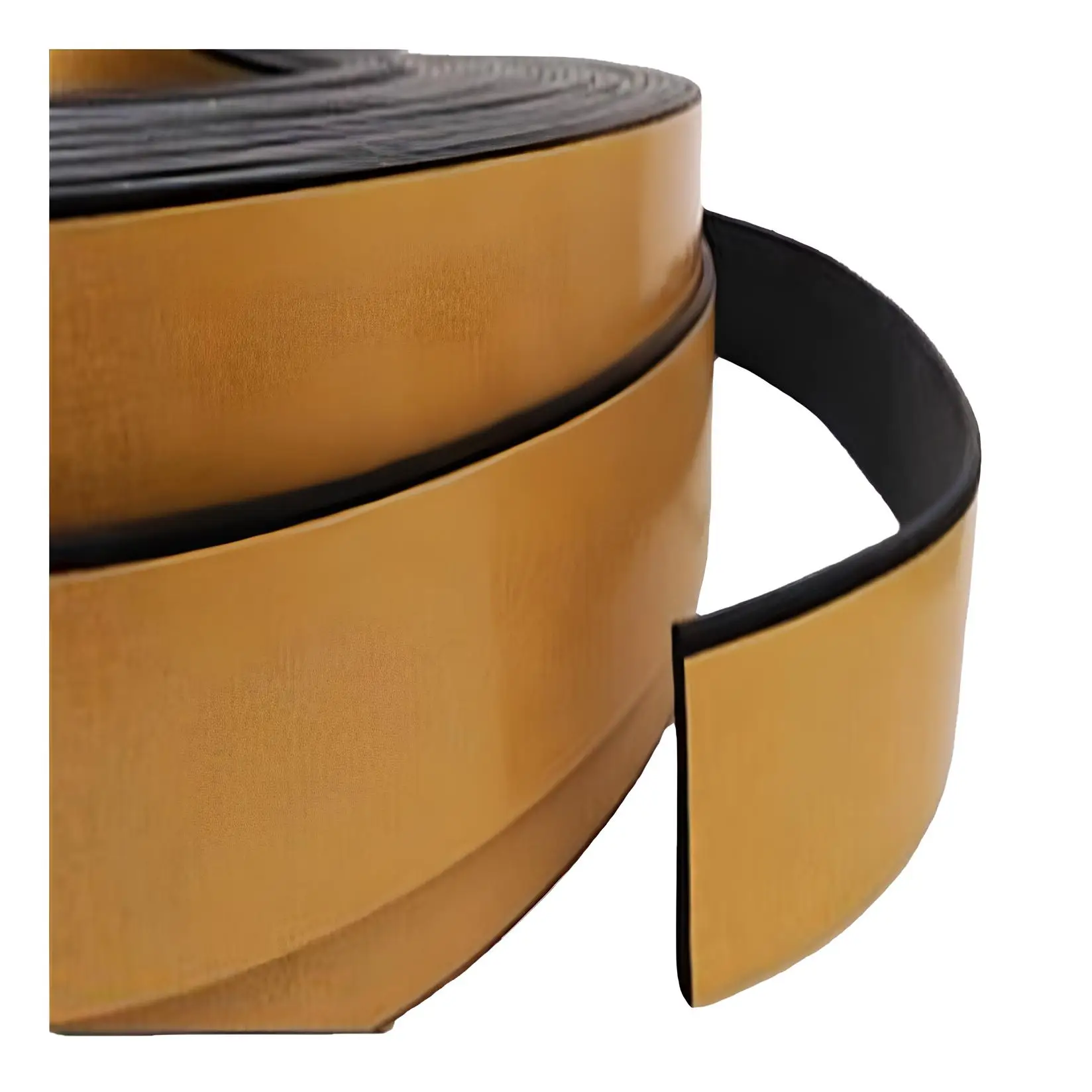 Epdm Yellow Self Adhesive Tape Closed Cell Epdm Adhesive Sponge Foam