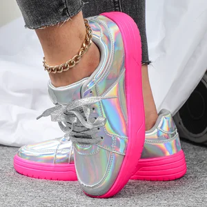 Sneakers Women Spring Women's Sneakers Height Increasing Blue Pink Autumn Chunky Shoes Breathable Mesh Leisure Shoes
