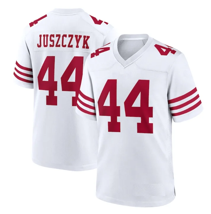 Wholesale Best Quality #13 Brock Purdy #19 Samuel #85 George Kittle #97  Nick Bosa #23 Christian McCaffrey Stitch American Football Jersey From  m.